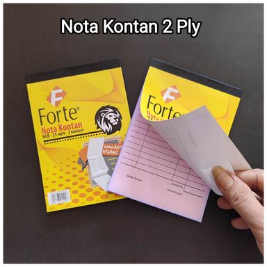 Forte Nota Kecil 2 Rangkap