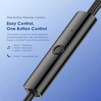 Oraimo CONCH 2 Neo (OEP-320S) 3.5 mm Wired earphones - Black