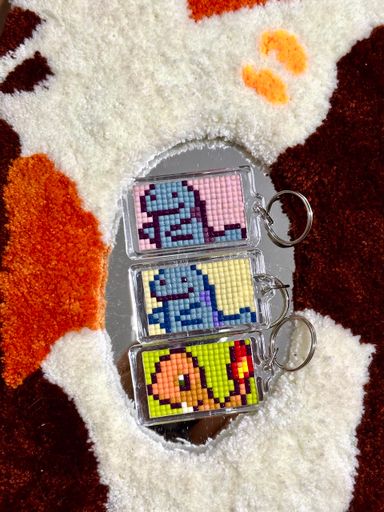 Pokemon handmade keychains