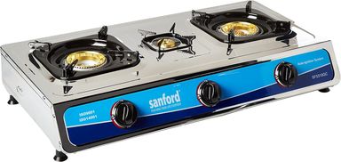 Sanford Triple Burner Gas Stove, Sf5310Gc