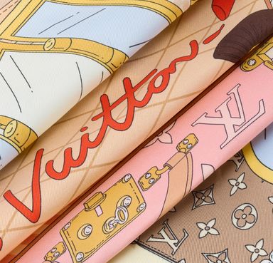 Lenço LV Louis Vuitton - exclusivo 