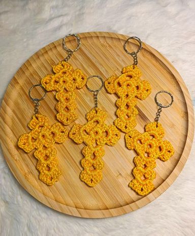 CROCHET CROSS SHAPE  