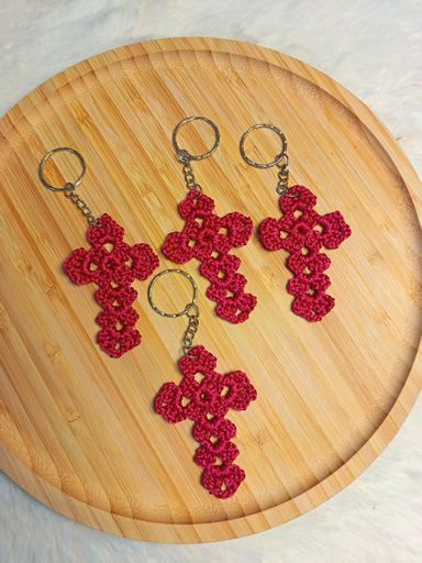 CROCHET CROSS SHAPE  