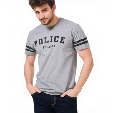 Police Brand Men's T-Shirt | Extra Size 