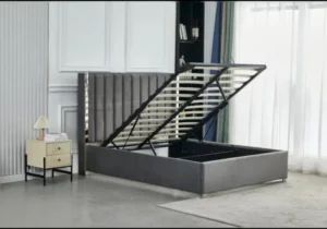 Lit Coffre Gris Prince