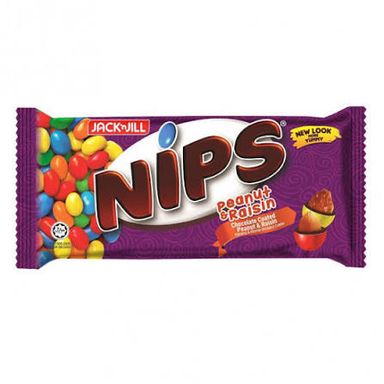 NIPS PEANUT & RAISIN 70G