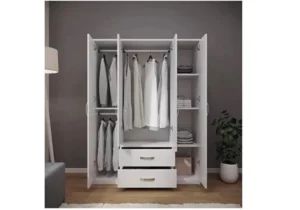 Armoire 4 portes avec tiroirs Girona