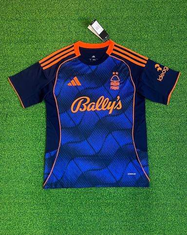 Nottingham Forest 2025/26 Third Shirt (Navy / Red)
