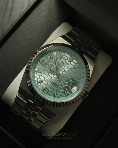Seiko Land-Dweller Mod | Sky Blue