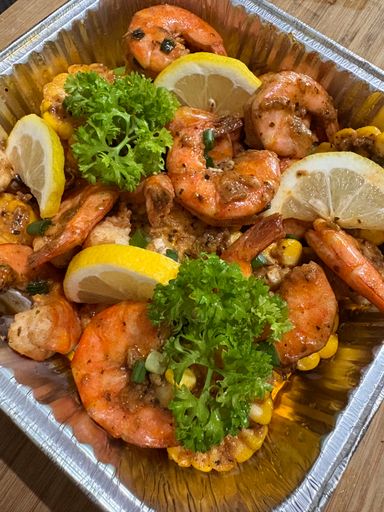 Cajun Butter Garlic Prawn