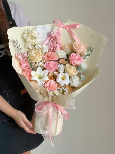 Soap Flower Mixed Bouquet ｜田园风混搭花束