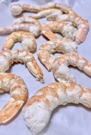 凍乾本地九節蝦 Freeze-dried prawns