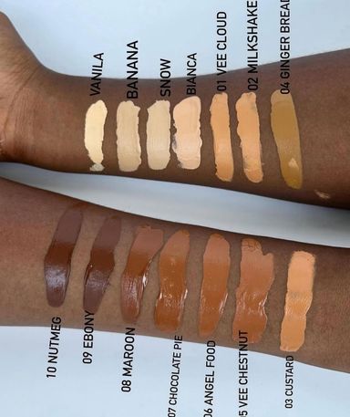 Fond de teint veebeauty total coverage 