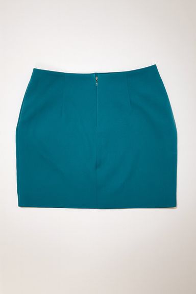 Falda básica verde petróleo - Size M