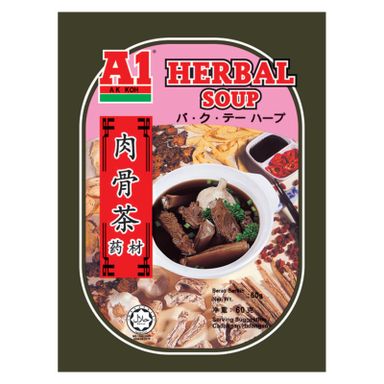 A1 Herbal Soup 20 X 6 X 60G (1 Carton)