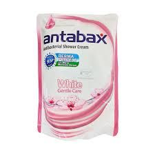 Antabax Shower Cream Refill Pack White Gentle Care 12 X 850G (1 Carton)