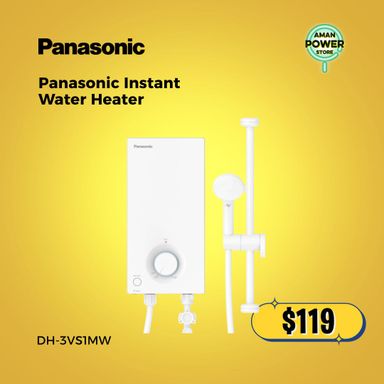 PANASONIC INSTANT WATER HEATER (DH-3VS1MW)