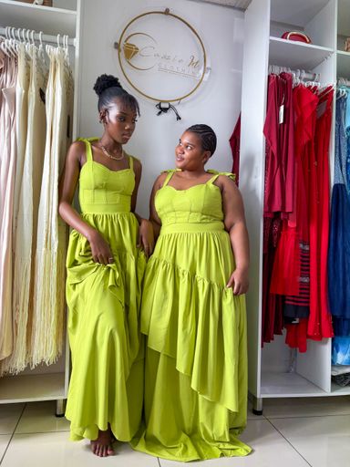 Layered to glam maxi