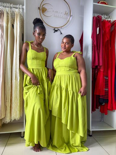 Layered to glam maxi