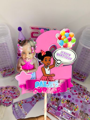 3D CAKE TOPPER