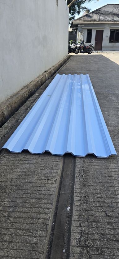 Atap UPVC 830 10mm ex IMPORT double layer upvc