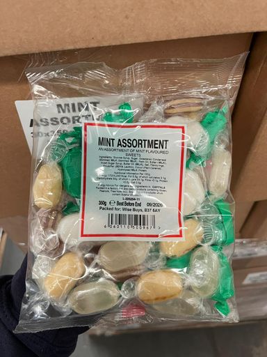 Mint Assorted 30x300g  BBE 09/26