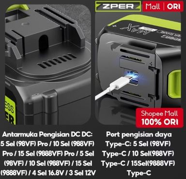 ZPER Baterai