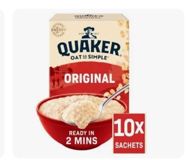 Quaker original 9x10pk  BBE 25/10/25 