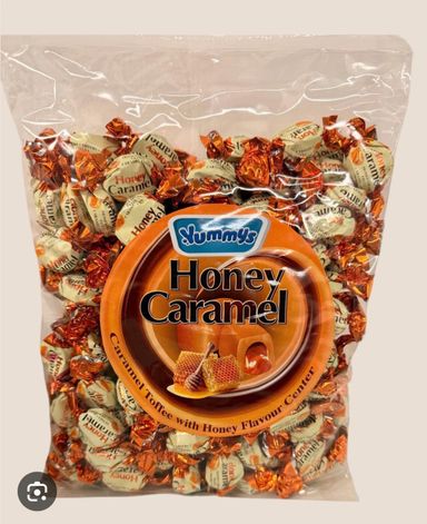 Yummys caramel with honey  24x200g BBE 02/27 