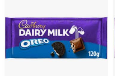 Cadbury dairy milk Oreo 17x120g BBE 13/11/25 