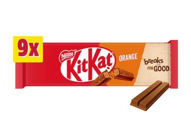 Kitkat orange 25x9pk 2 finger BBE 31/12/25 