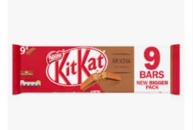 Kitkat mocha 25x9pk 2 finger BBE 12/25 