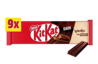 Kitkat 2 finger dark 25x9pk  BBE 30/11/25 