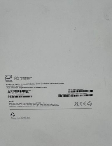 📱 Apple iPad Pro 13” (M4) – Wi-Fi + Cellular
