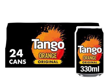 Tango orange carry home pack 24x330ml  BBE 12/25 £7.20 plus vat a unit £6.60 plus vat a unit for pallet sales