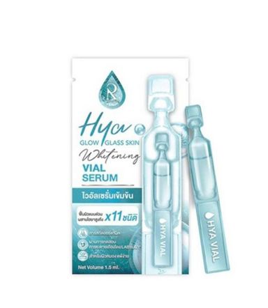  ไฮยาไวอัลเซรั่มเข้มข้น💦 ฟื้นผิวเร่งด่วน⚡️น้องฉัตร ตัวดัง⚡️Hya Glow Glass Skin Whitening Vial Serum
