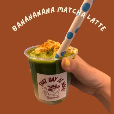 Banananana Matcha Latte (Oct Special)