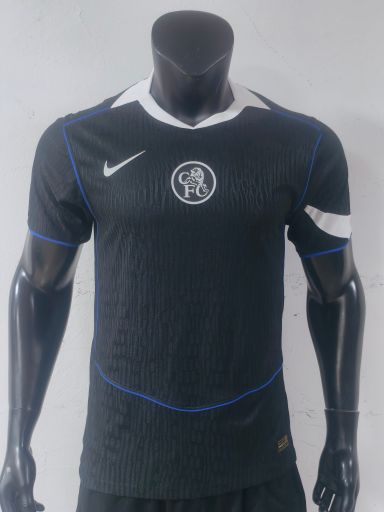 Chelsea 2025/26 Third Shirt (Black / Blue / Silver)