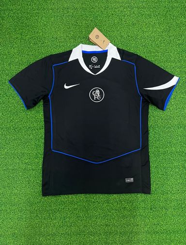 Chelsea 2025/26 Third Shirt (Black / Blue / Silver)