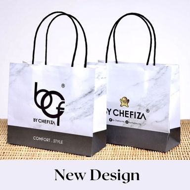 PAPER BAG BYCHEFIZA - PUTIH