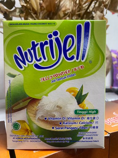 Nutrijell Rasa Kelapa Muda 1box isi 12pcs