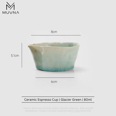 MUVNA Espresso Ceramic Cup 80ml