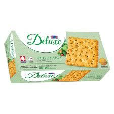 Deluxe Crackers Vegetable 168G X 7s X 12 (1 Carton)