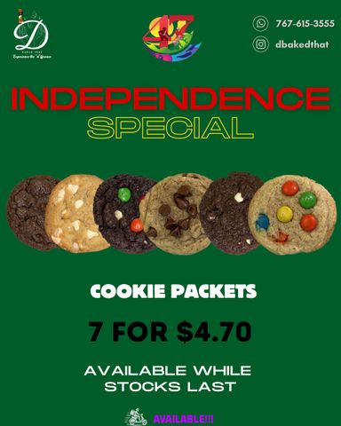 Independence Sale - 7 Cookies
