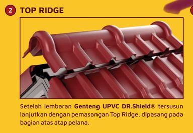 Aksesoris DR Shield RF 960 Genteng Upvc 