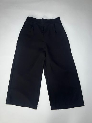 Pantalón negro palazzo elegante - Size S