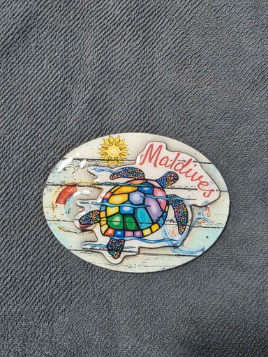 SunShell Mosaic Turtle Plaque