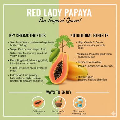 Red Lady Papaya 