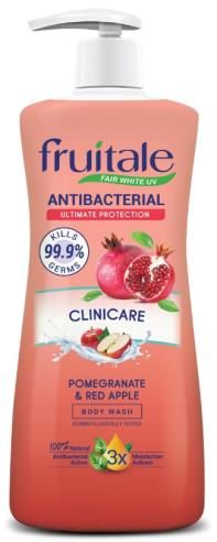 Fruitale BODY WASH CLINICARE 12 X 800G (1 Carton)