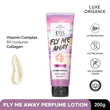 Luxe Organix x Kiss My Body Fly Me Away Perfume Lotion - 200ml